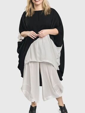 Alembika Wave Hi-Lo Tunic $245 lagenlook resort casual shabby chic